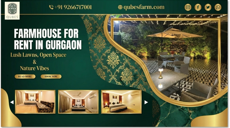 Farmhouse for Weekend Getaways – The Perfect Escape & Party Destination in Gurgaon