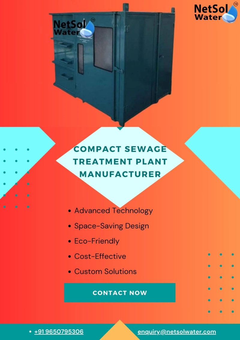 Compact Sewage Treatment Plant Manufacturer