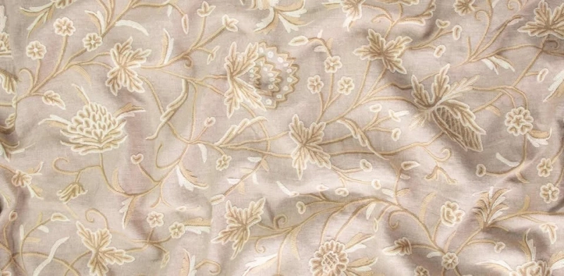 Elevate Your Interiors with Embroidered Curtain Fabric from Naqash Textiles