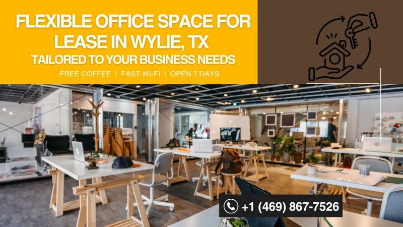Flexible Office Space for Lease in Wylie, TX – Tailored to Your Business Needs