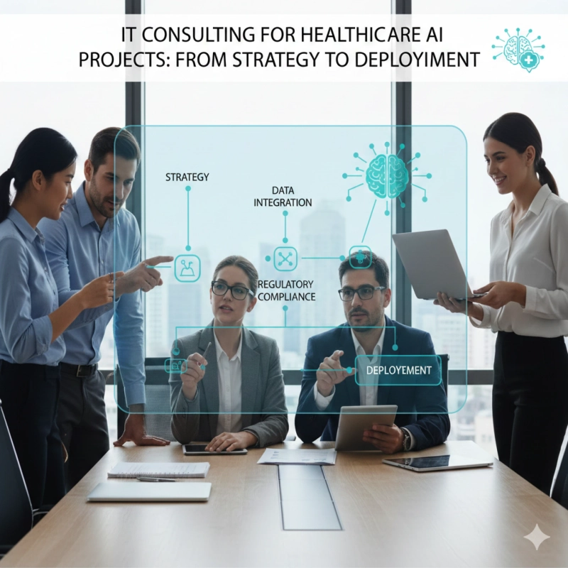 IT Consulting for Healthcare AI Projects: From Strategy to Deployment 
