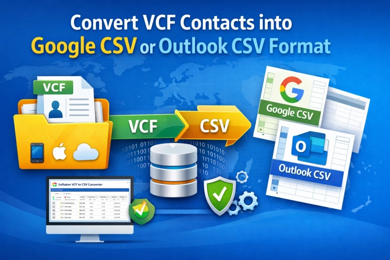 The Complete Guide to Converting VCF Contacts into Google CSV or Outlook CSV Format