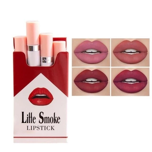 Embracing Elegance: The 4PC/SET Cigarette Lipstick Collection Unveiled