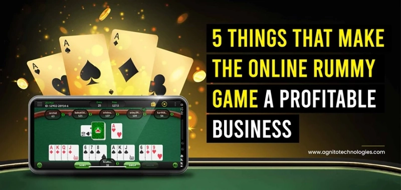 5 Things That Make the Online Rummy Game a Profitable Business