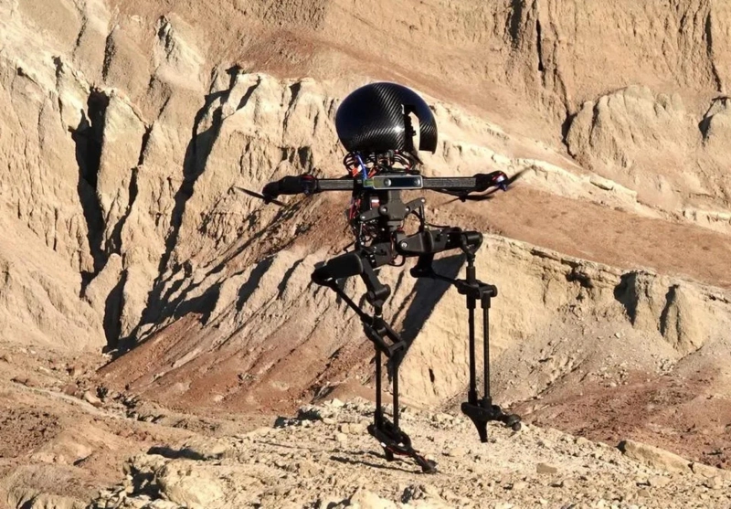 With Propeller Arms and Bipedal Feet, the Newly Designed Robot Looks Like a Marvel’s Imagination