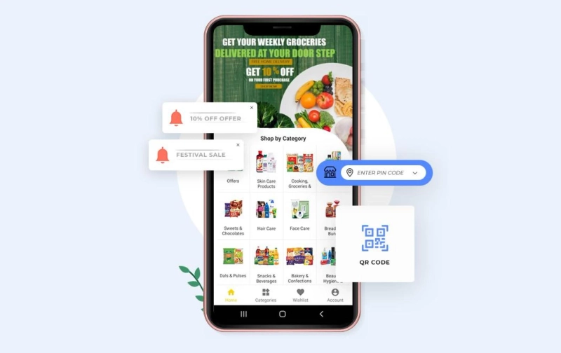 Start Online Grocery Store