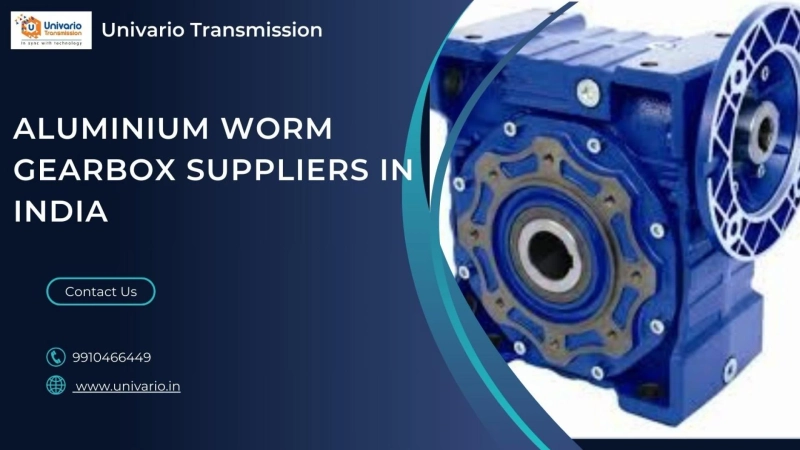 Find the Best Aluminium Worm Gearbox Suppliers in India for Maximum Efficiency