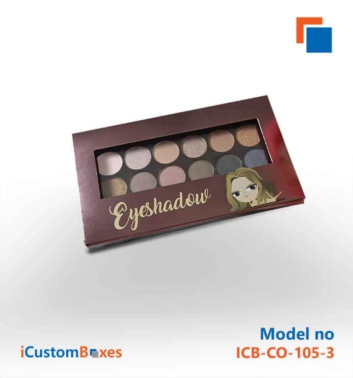 Get Custom Eyeshadow boxes of all shapes, sizes at ICustomBoxes