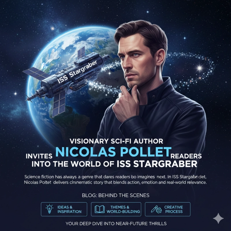Visionary Sci-Fi Author Nicolas Pollet Invites Readers Into the World of ISS Stargraber