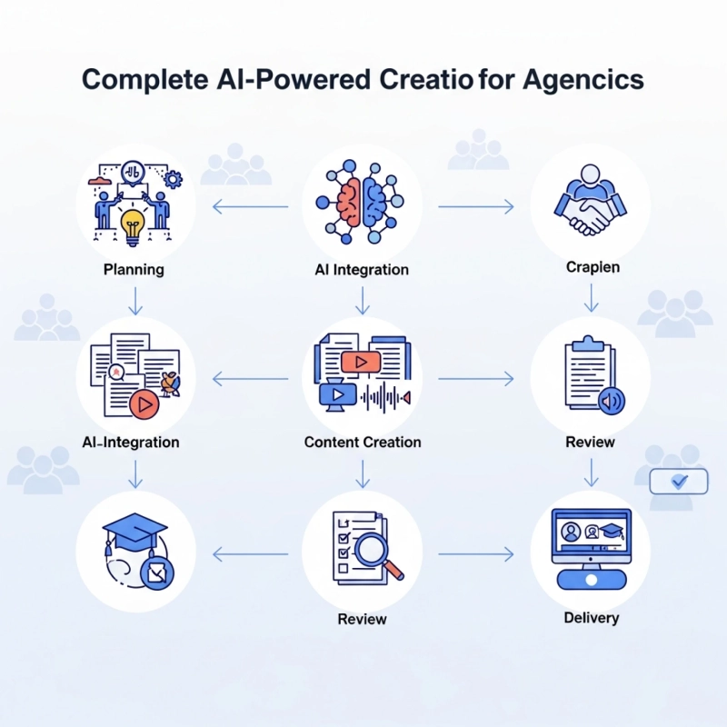 AI-Powered Course Creation: A Complete Workflow for Agencies