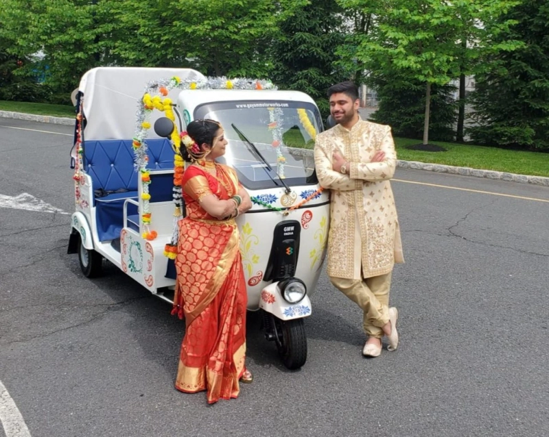 The White Horse Rickshaws: Adding Grandeur to Weddings