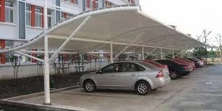 Tensile Car Parking Structure in Delhi, India