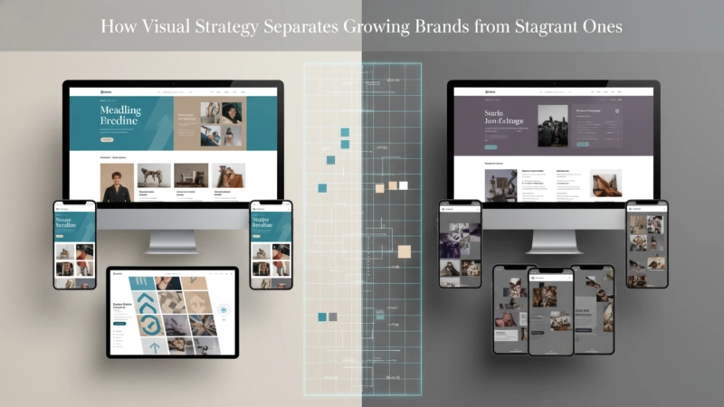 How Visual Strategy Separates Growing Brands from Stagnant Ones?