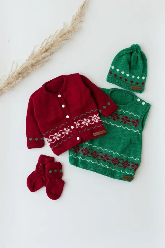 Hand Knitted Baby Frocks For Sale – Buy Baby Woolen Frocks Online