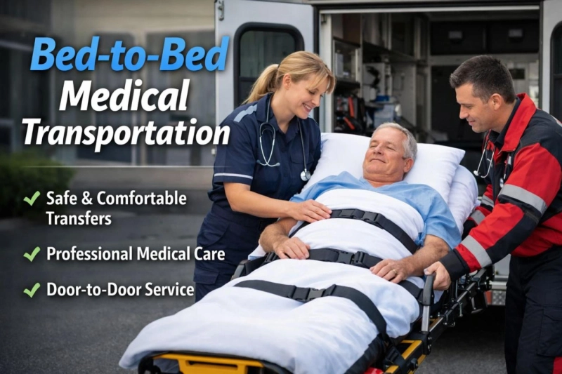 Bed to Bed Medical Transportation: Safe, Reliable Patient Transfer from Door to Door