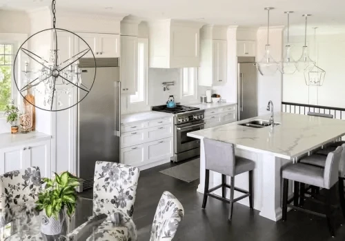 Custom doors for IKEA cabinets combine modular efficiency with premium craftsmanship for a high-end kitchen.
