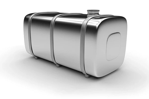 What are the 3 primary types of generator gas storage tanks?