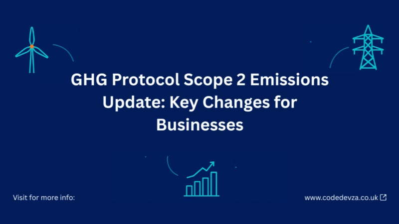 GHG Protocol Scope 2 Emissions Update: Key Changes for Businesses