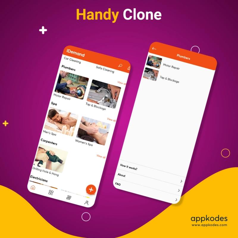 Appkodes Idemand a ready-to-use Handy clone