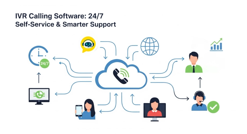 Key Advantages of IVR Calling Software: 24/7 Self-Service and Cost Savings