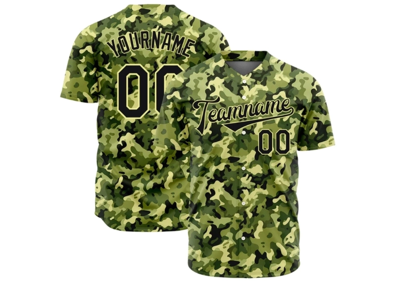 The Rise of the Camo Baseball Jersey: Style Meets Performance