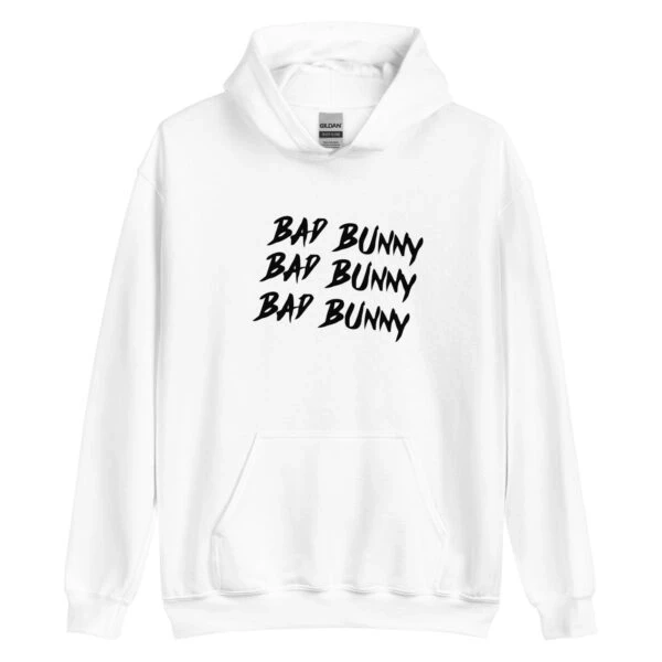 Trendsetting Comfort Print: Bad Bunny Hoodie