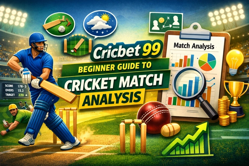Cricbet 99 Beginner Guide to Cricket Match Analysis