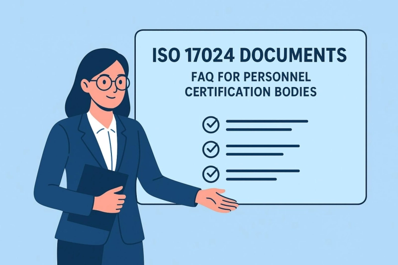 FAQ for ISO 17024 Documents for Personnel Certification Bodies