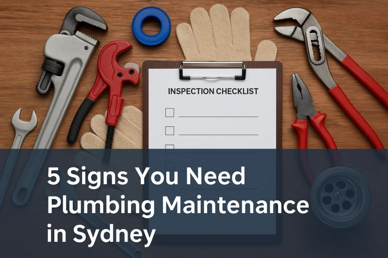 5 Signs You Need Plumbing Maintenance in Sydney