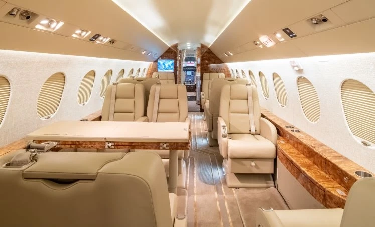 The Luxury Of Corporate Aircraft Interiors