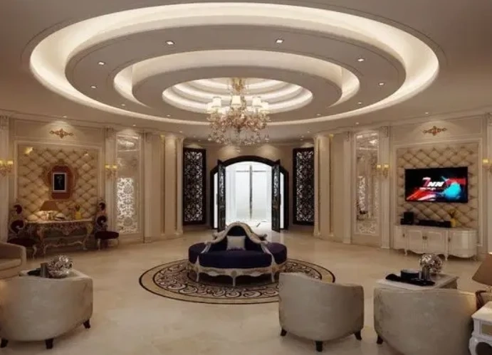 Stylish Interiors with the Best Gypsum Ceiling Services in Dubai MOTER CITY