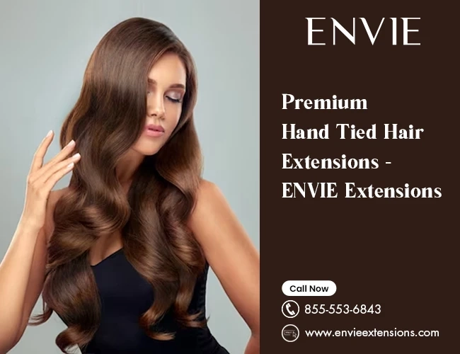 Premium Hand Tied Hair Extensions - ENVIE Extensions