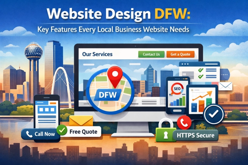 Website Design DFW: Key Features Every Local Business Website Needs