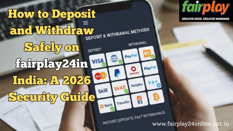 How to Deposit and Withdraw Safely on fairplay24in India: A 2026 Security Guide