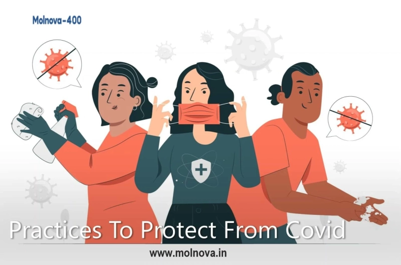 Adoption of 5 practices to protect from Covid
