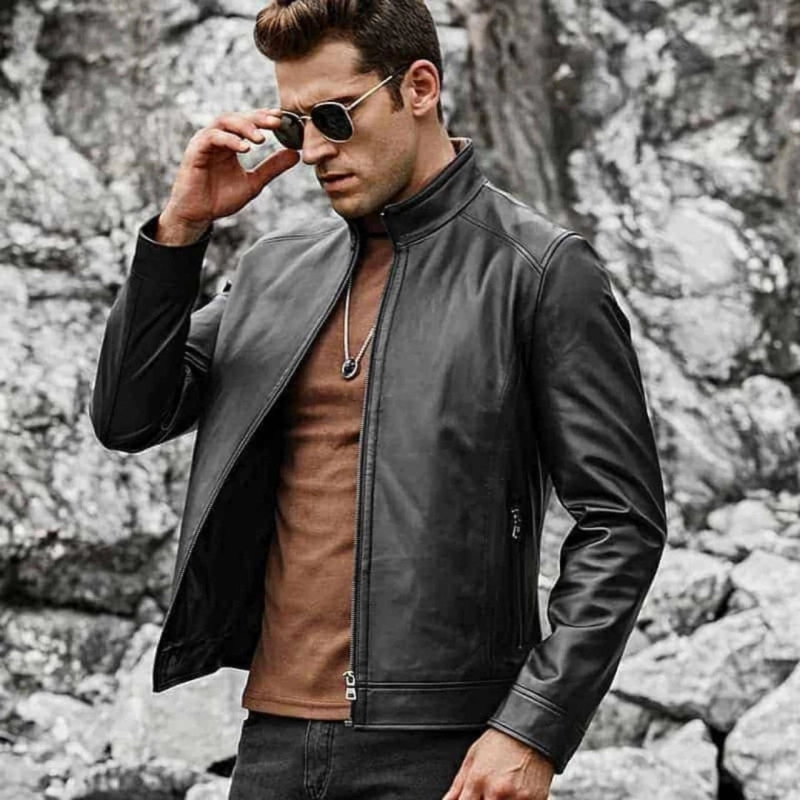 Elevate Your Style with Timeless Elegance: Leather Jackets for Men's