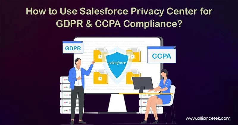 How to Use Salesforce Privacy Center for GDPR and CCPA Compliance?