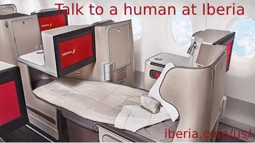 How to talk to a human at Iberia