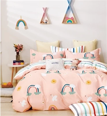Rainbow Comforter – Brighten Your Bedroom with Color & Comfort