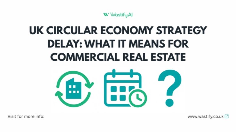 UK Circular Economy Strategy Delay: What it Means for Commercial Real Estate