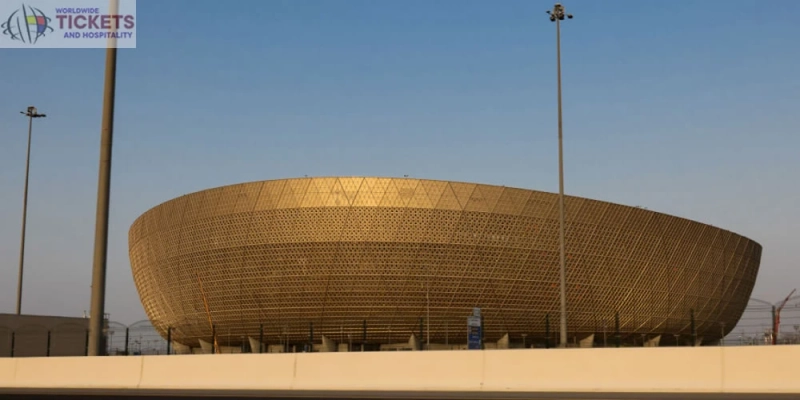 Qatar Football World Cup Tickets: Lusail stadium FIFA World Cup Final site is 98.5 percent completed