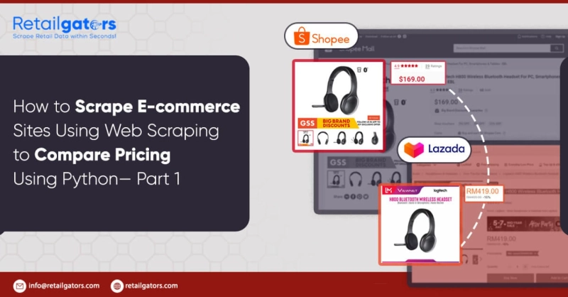 How to Scrape E-commerce Sites Using Web Scraping to Compare Pricing Using Python — Part 1