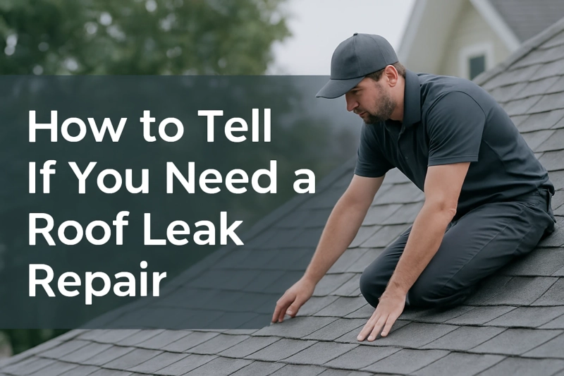 How to Tell If You Need a Roof Leak Repair
