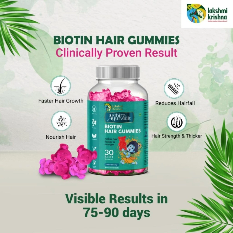 Biotin Gummies For Hair Growth