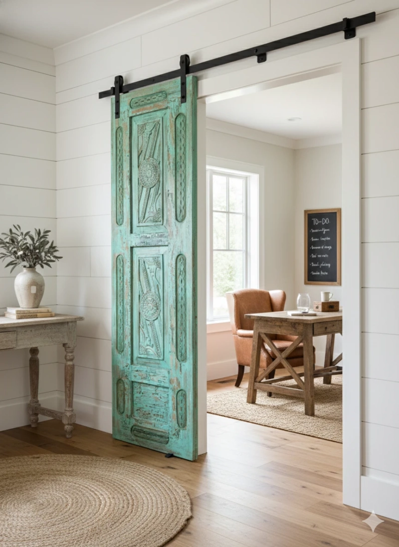 Rustic Love Decorative Barn Doors, Vintage Charm