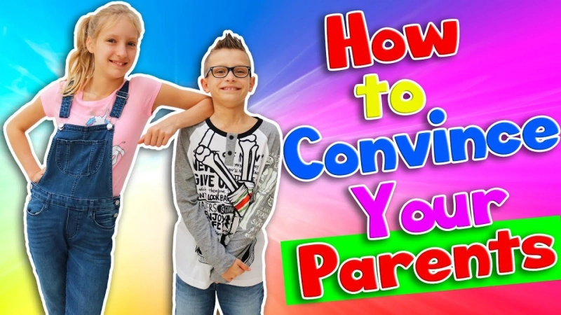 Learning the Skill of Persuasion on How to Convince Your Parents