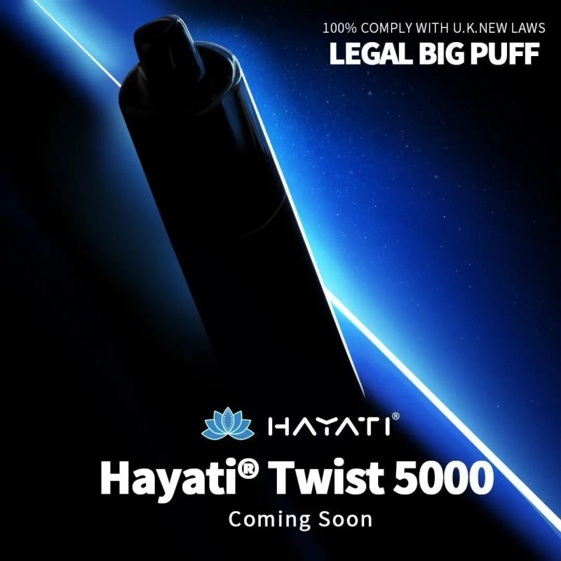 Elevate Your Vaping Experience with the Hayati Twist 5000 Disposable Pod Kit