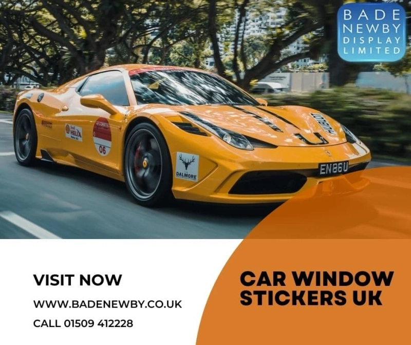 Why Do People Still Use Car Window Stickers in the UK?