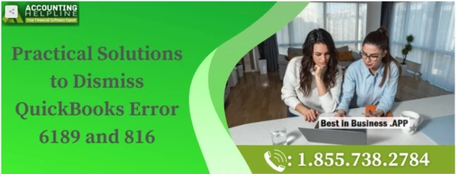 A must follow guide to fix QuickBooks Error 6189 and 816