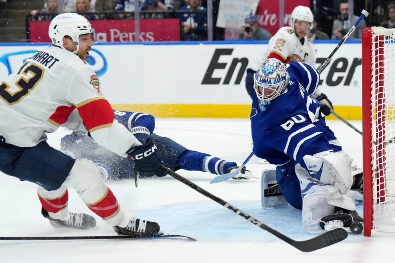 Maple Leafs Goaltender Joseph Woll Gets Chance Against Panthers